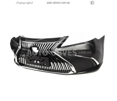Front bumper Lexus ES 2010-2012 - type: дизайн 2019+ photo 3