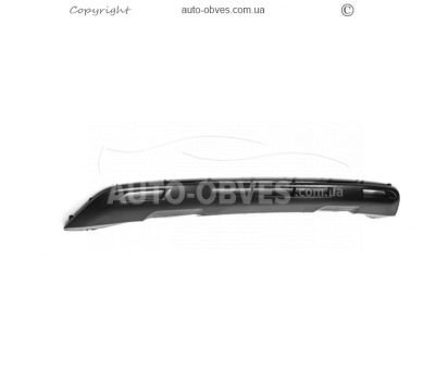Передняя накладка на бампер диффузор Lexus GX460 2013-2023 - тип: abs фото 1