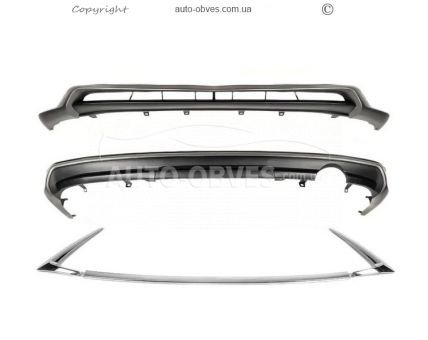 Body kits Lexus GX460 - type: front and rear overlays 2 pcs фото 1