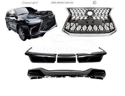 Комплект обвісів Lexus LX570, 450d - тип: 2017-2022 trd 2017-2022 білий колір фото 0