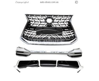 Комплект обвісів Lexus LX570, 450d 2017-2022 - тип: trd 2021-2022 білий колір фото 7