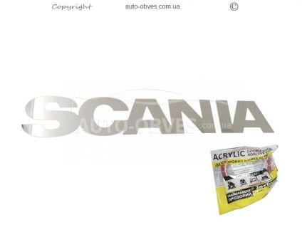 Набір літер для Scania фото 0