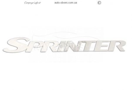 Набір літер для Mercedes Sprinter фото 0