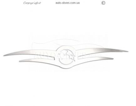 Hood logo Iveco 1 pc - width 60 cm photo 0