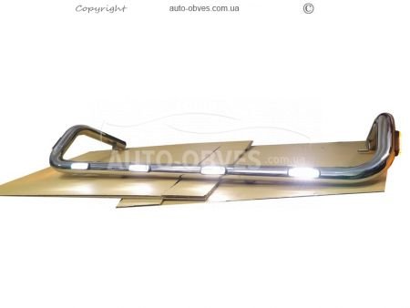 Model mount for headlights on the roof of Man TGS, TGX, service: installation of diodes фото 1