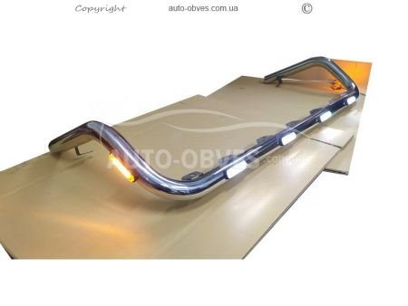 Model mount for headlights on the roof of Man TGS, TGX, service: installation of diodes фото 4
