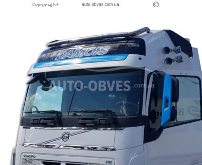 Holder for headlights on the roof of Volvo FH euro 6 v2, service: installation of diodes фото 2