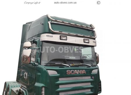Держатель для фар над козирьком Scania - тип: высокая крыша TopLine v2 фото 2