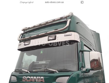 Scania Roof Light Holder - Type: Topline High Roof V2 without rolling straight photo 1