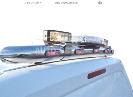 Держатель для фар люстра Fiat Doblo 2010-2014 - тип: на заднюю часть крыши фото 1