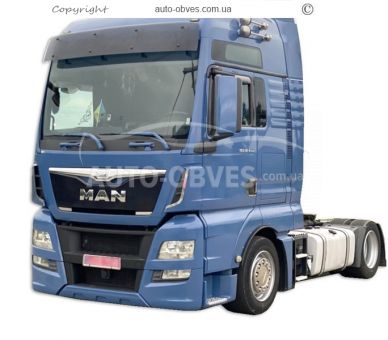 Накладки на воздухозаборники MAN TGX евро 6 - тип: 2 шт фото 3