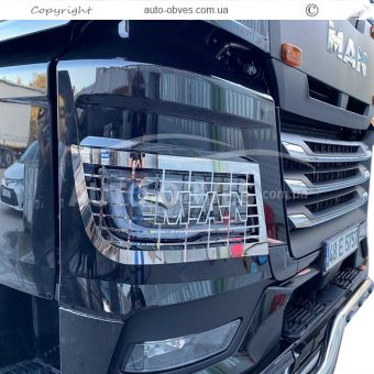 Накладки на протитуманні фари MAN TGX 2020-... фото 4