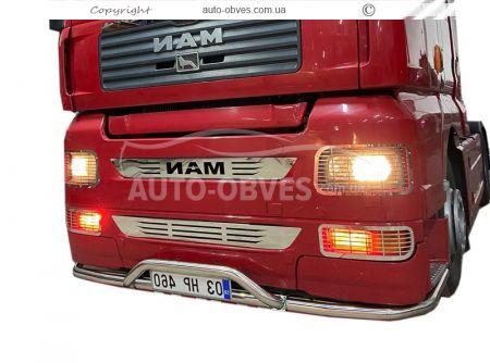 Накладки на фари MAN TGA 460 фото 7