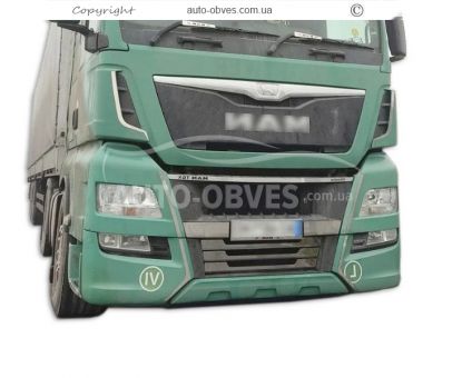 Man TGX euro 6 radiator grille overlays photo 1