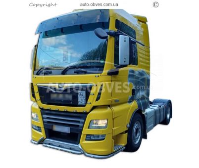 Захист переднього бампера MAN TGX, TGS euro 6 - дод послуга: встановлення діодів фото 13