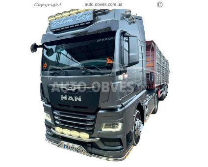 Захист бампера MAN TGX 2020-... - тип: v2 фото 3