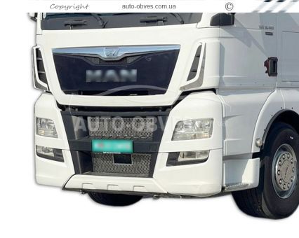 Накладки на повітрезабірники MAN TGX евро 6 - тип: 2 шт v3 фото 5