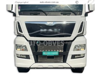 Накладки на повітрезабірники MAN TGX евро 6 - тип: 2 шт v3 фото 7
