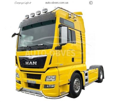 Захист бічного пластику MAN TGX - тип: нержавійка фото 3