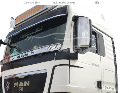 Накладки на дзеркала MAN TGX euro 5, 6 - тип: штамповка 3D фото 7