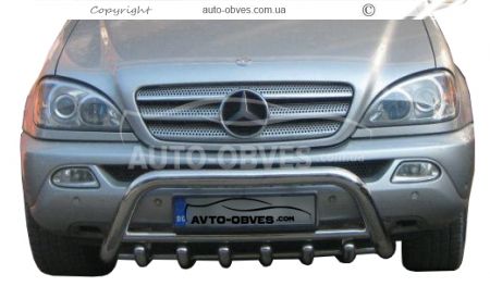 Кенгурятник Mercedes ml class w163 - тип: штатний фото 0