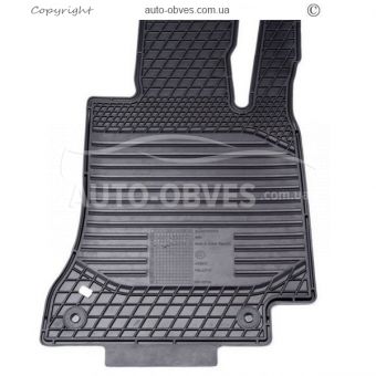 Floor mats original Mercedes C class W205 2014-... - type: front kt 2pcs фото 3