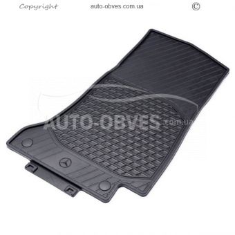 Floor mats original Mercedes C class W205 2014-... - type: front kt 2pcs фото 4