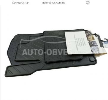 Floor mats original Mercedes GL 2006-2011 - type:rubber kt 4pcs фото 0