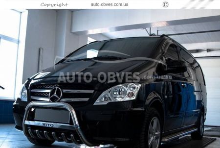 Кенгурятник Mercedes Vito II, Viano II 2010-2014 - тип: штатный фото 3