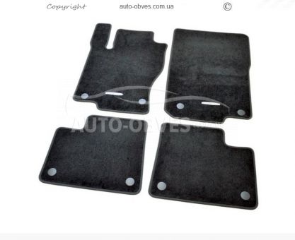 Floor mats original Mercedes GLS X166 - type: black, textile kt 4pcs фото 0