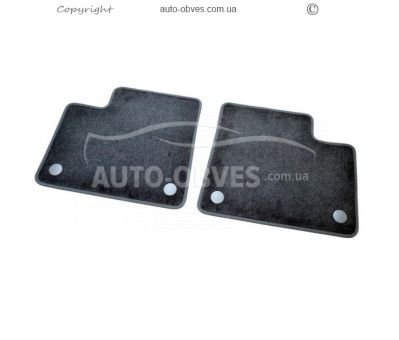 Floor mats original Mercedes GLS X166 - type: black, textile kt 4pcs фото 4