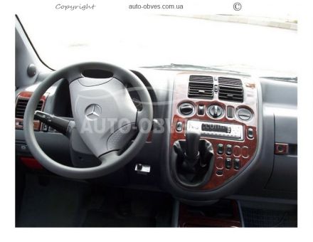 Декор на панель Mercedes Vito 638 - тип: наклейки фото 2