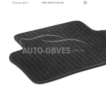 Floor mats original Mercedes W213 2016-... - type: pile - type: rear 2pcs фото 1