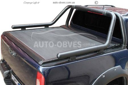 Roll bar for Ford Ranger 2017-... - type: long version, color: black фото 4