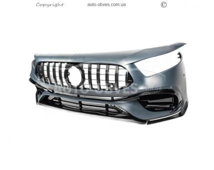 Передній бампер в зібраному вигляді Mercedes A-сlass w177 2018-... - type: AMG A45 фото 0