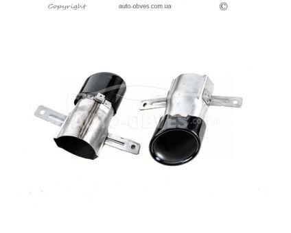 Rear diffuser Mercedes A-class w177 - type: with nozzles design A35 HB photo 1