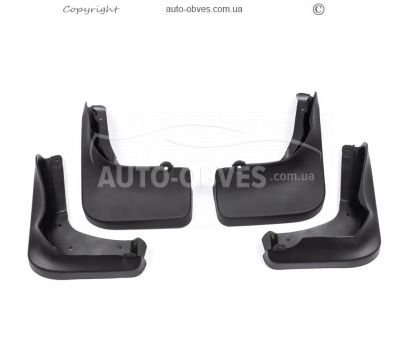 Mud flaps model Mercedes B class w246 2011-2018 -type: set 4pcs фото 1