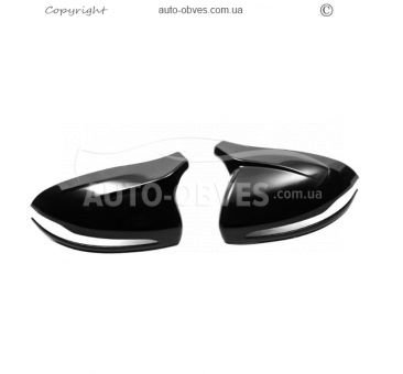 Mirror covers Mercedes B-class W247 2019-... - type: 2 pcs tr style photo 1
