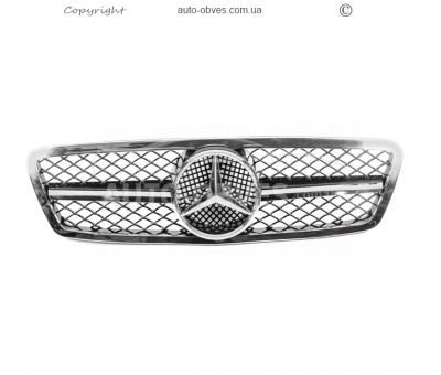 Front grille Mercedes C-class w203 2000-2007 - type: AMG photo 4