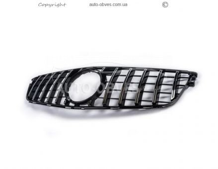 Передня решітка Mercedes C-class w204 2007-2015 - type: gt panamericana фото 0