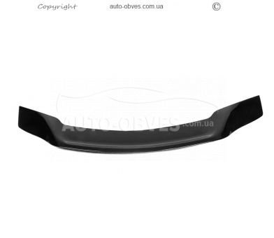 Спойлер Mercedes C-class w204 2007-2014 - type: v2 чорний глянець фото 4