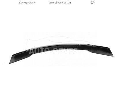 Спойлер Mercedes C-class w204 2007-2014 - type: v2 чорний глянець фото 2