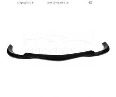 Передня накладка Mercedes C-class w204 2011-2014 - type: v2 lip чорний глянець фото 3