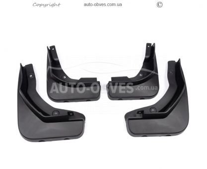 Mudguards model Mercedes E class w213 2016-... -type: set 4pcs AMG фото 1