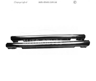Бокові пороги Mercedes E-сlass w212 2013-2016 - type: E63 AMG фото 1