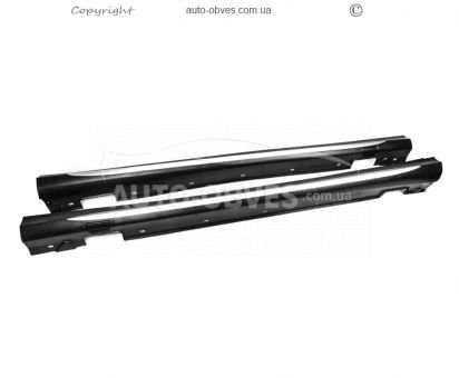 Бокові пороги Mercedes E-сlass w212 2013-2016 - type: E63 AMG фото 0