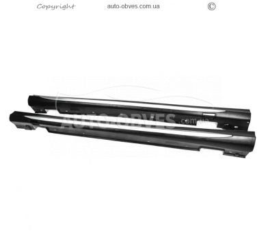 Бокові пороги Mercedes E-сlass w212 2013-2016 - type: E63 AMG фото 2