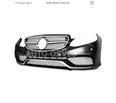 Front bumper assembled Mercedes E-class w212 2013-2016 - type: E63 AMG photo 0