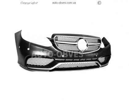 Front bumper assembled Mercedes E-class w212 2013-2016 - type: E63 AMG photo 2