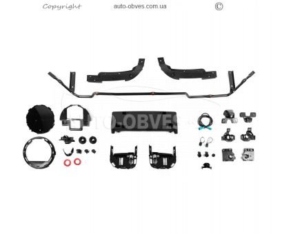 Комплект рестайлінга Mercedes G сlass w463 2018-2024 - type: на w465 2025 G63 фото 6